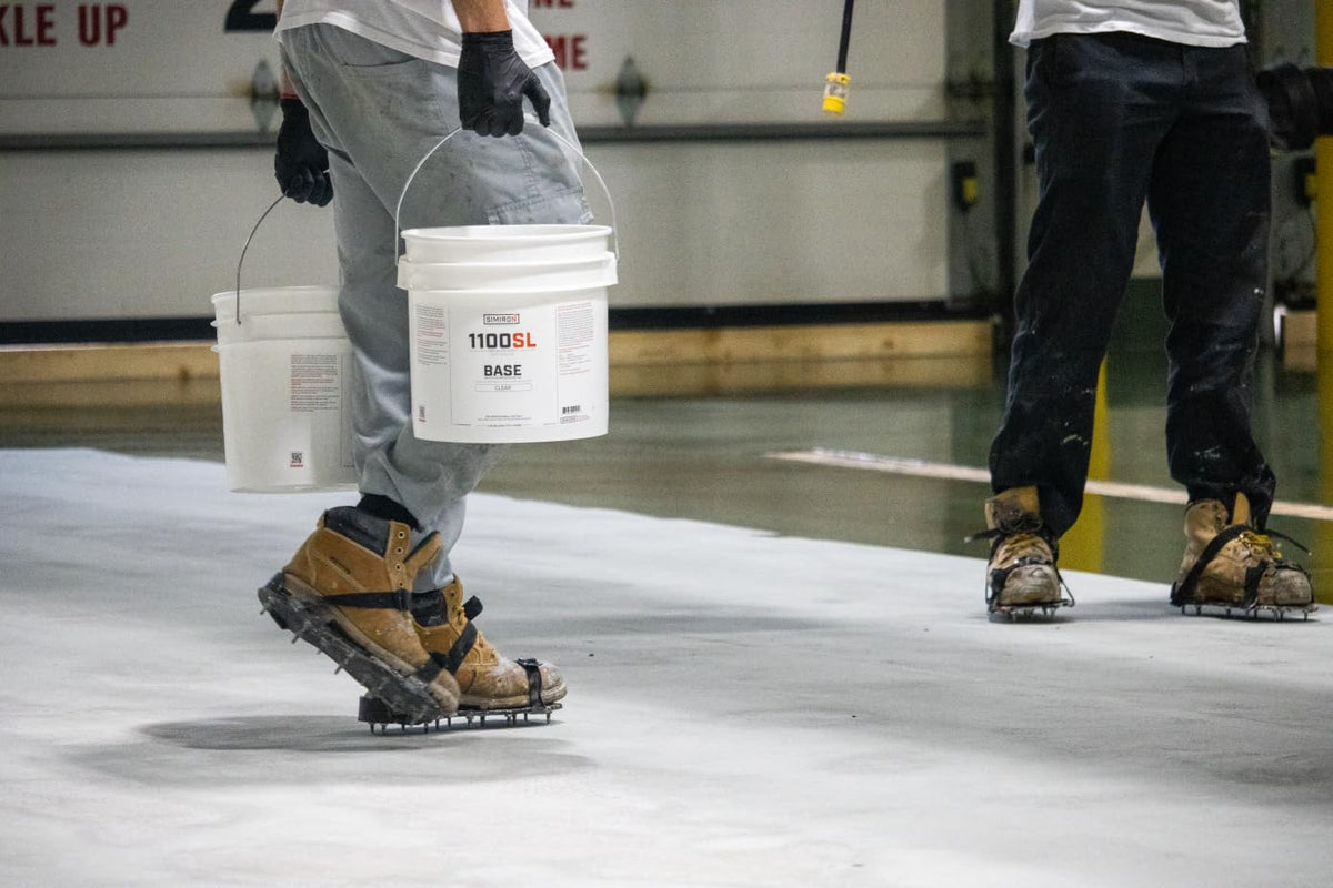 Epoxy Resin Coating 3 Gallon Kit - Sandstone - Standard Cure Speed - for Floors, Counter Tops, Garages & More -100% Solids -2 Components - Self Leveling, Chemical Resistant, Solvent-Free
