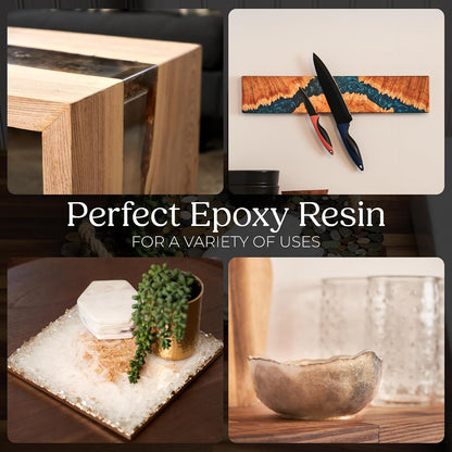 Deep Pour Epoxy Resin Kit 1.5 Gallon, up to 4" Pouring Depth