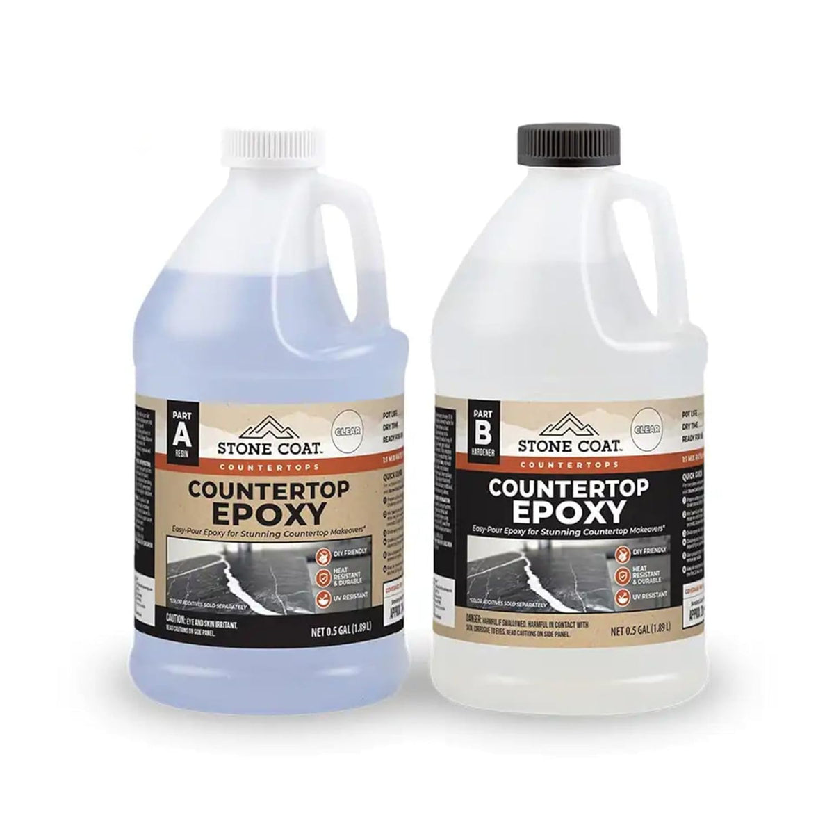 Epoxy Resin Kit for Countertops, Bar Tops, 1 Gallon