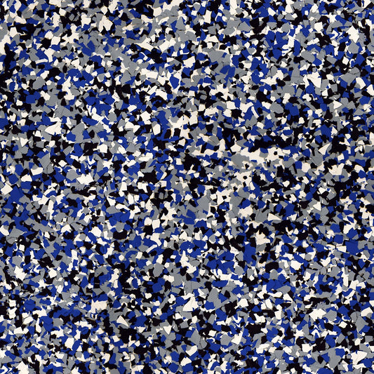 40 Lb Box Decorative Chip Flakes for Epoxy Floor Coating (FB-310 Orbit Blend 1/8" Size) Protection/Enhancement for All Surfaces - for Garages, Basements, & More