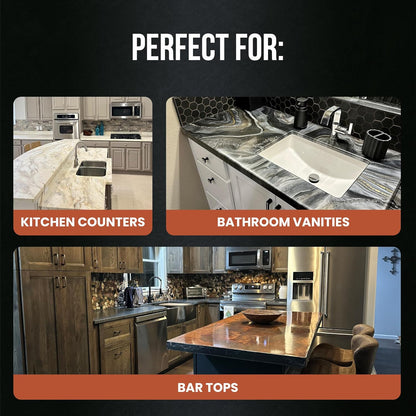 Epoxy Resin Kit for Countertops, Bar Tops, 1 Gallon