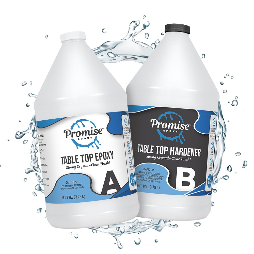 Table Top Epoxy Resin Kit 2 Gallon for Bar Top & Coatings