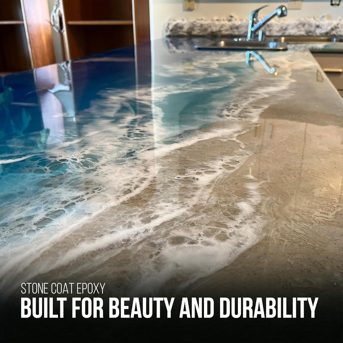 Epoxy Resin Kit for Countertops, Bar Tops, 1 Gallon